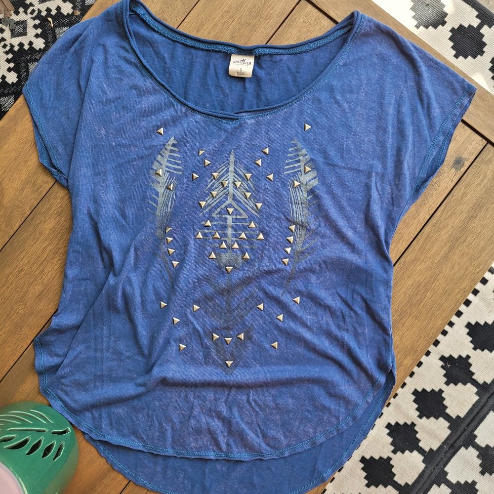 Hollister Small beaded t-shirt